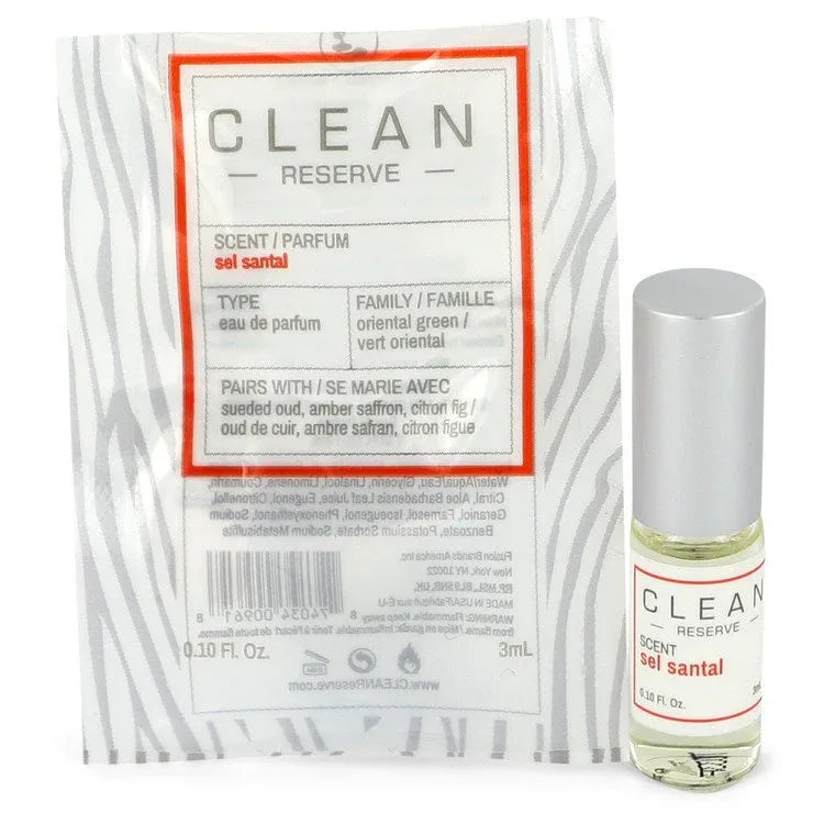 An image displaying Clean Reserve Sel Santal by Clean Mini EDP Rollerball .10 oz for Women by Clean