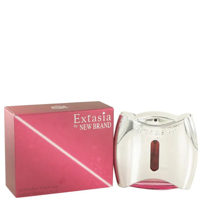 An image displaying Extasia by New Brand Eau De Parfum Spray 3.3 oz for Women by New Brand