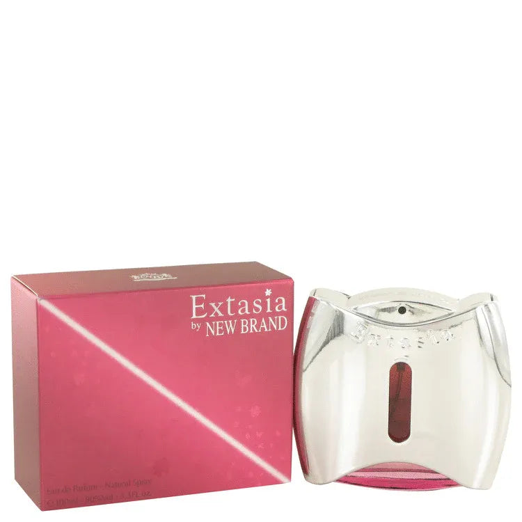 An image displaying Extasia by New Brand Eau De Parfum Spray 3.3 oz for Women by New Brand