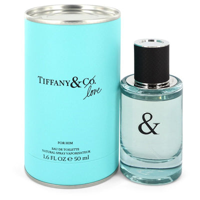 An image displaying Tiffany & Love by Tiffany Eau De Toilette Spray 1.6 oz for Men by Tiffany