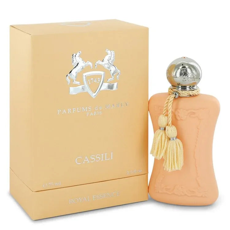 An image displaying cassili by Parfums De Marly Eau De Parfum Spray 2.5 oz for Women by Parfums De Marly