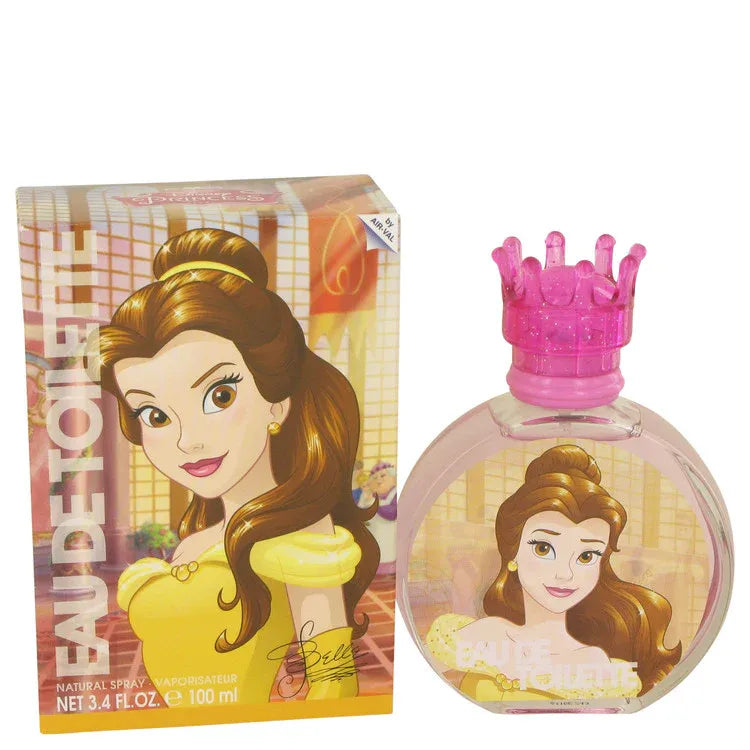 An image displaying Disney Princess Belle by Disney Eau De Toilette Spray 3.4 oz for Women by Disney