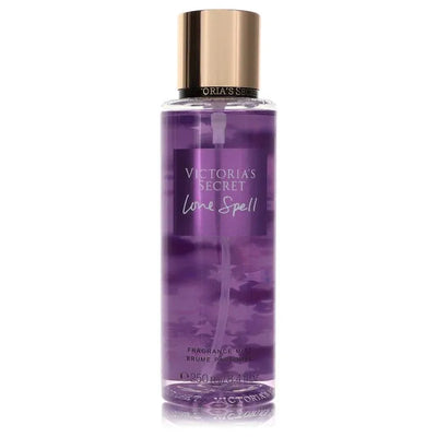 An image displaying Victoria's Secret Love Spell by Victoria's Secret Fragrance Mist Spray 8.4 oz for Women by Victoria's Secret
