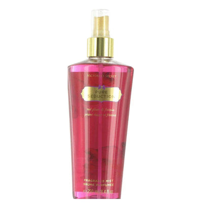 An image displaying Victoria's Secret Pure Seduction by Victoria's Secret Fragrance Mist Spray 8.4 oz for Women by Victoria's Secret