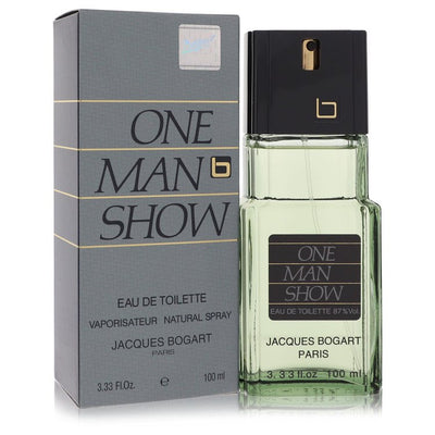 An image displaying ONE MAN SHOW by Jacques Bogart Eau De Toilette Spray for Men by Jacques Bogart