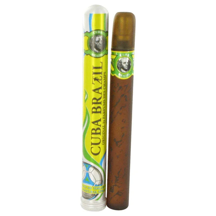 An image displaying Cuba Brazil by Fragluxe Eau De Toilette Spray for Men by Fragluxe