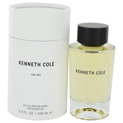 An image displaying Kenneth Cole For Her by Kenneth Cole Eau De Parfum Spray 3.4 oz for Women by Kenneth Cole