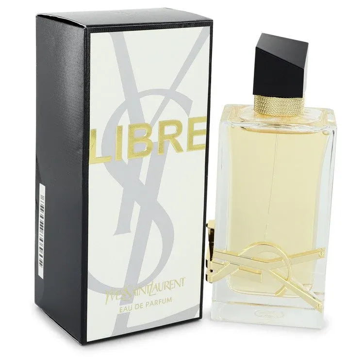 An image displaying Libre by Yves Saint Laurent Eau De Parfum Spray for Women by Yves Saint Laurent