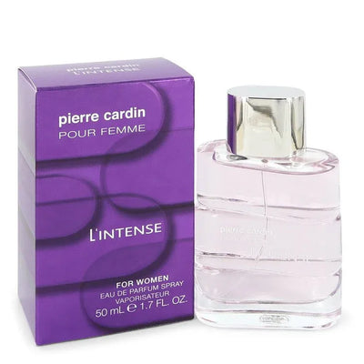 An image displaying Pierre Cardin Pour Femme L'intense by Pierre Cardin Eau De Parfum Spray 1.7 oz for Women by Pierre Cardin