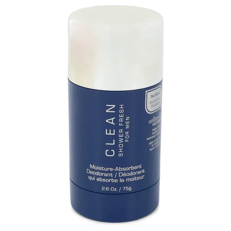 An image displaying Clean Shower Fresh by Clean Deodorant Stick 2.6 oz for Men by Clean
