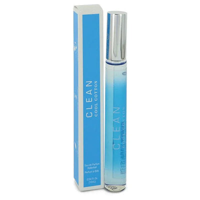 An image displaying Clean Cool Cotton by Clean Mini EDP Roller Ball .34 oz for Women by Clean