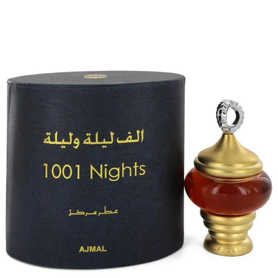 An image displaying 1001 Nights by Ajmal Concentrated Perfume Oil 1 oz for Women by Ajmal