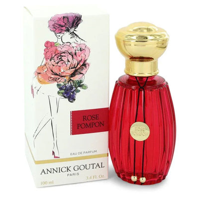 An image displaying Annick Goutal Rose Pompon by Annick Goutal Eau De Parfum Spray 3.4 oz for Women by Annick Goutal