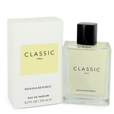 An image displaying Banana Republic Classic Citrus by Banana Republic Eau De Parfum Spray 4.2 oz for Women by Banana Republic