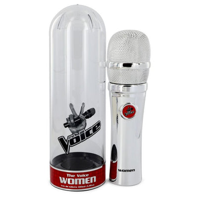 An image displaying The Voice Silver by Talpa Global Eau De Toilette Spray 3.4 oz for Women by Talpa Global