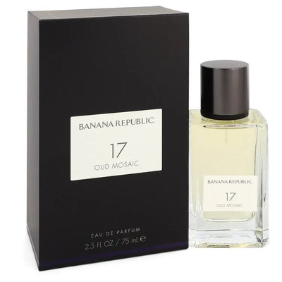 An image displaying Banana Republic 17 Oud Mosaic by Banana Republic Eau De Parfum Spray 2.5 oz for Women by Banana Republic