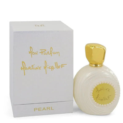 An image displaying Mon Parfum Pearl by M. Micallef Eau De Parfum Spray 3.3 oz for Women by M. Micallef