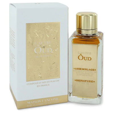 An image displaying L'autre Oud by Lancome Eau De Parfum Spray 3.4 oz for Women by Lancome