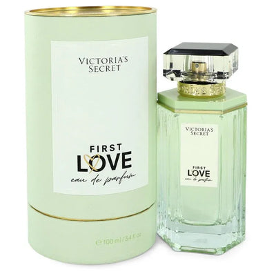 An image displaying Victoria's Secret First Love by Victoria's Secret Eau De Parfum Spray for Women by Victoria's Secret