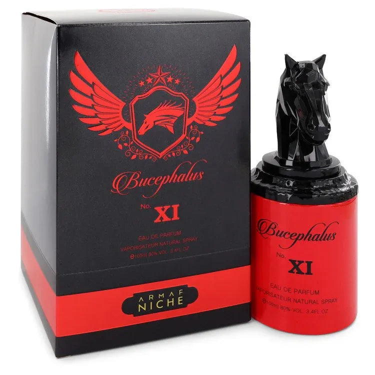 An image displaying Bucephalus XI by Armaf Eau De Parfum Spray 3.4 oz for Men by Armaf