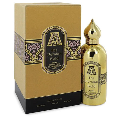 An image displaying The Persian Gold by Attar Collection Eau De Parfum Spray 3.4 oz for Men by Attar Collection