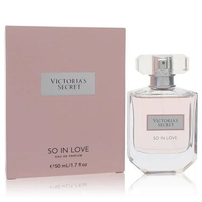An image displaying So In Love by Victoria's Secret Eau De Parfum Spray 1.7 oz for Women by Victoria's Secret