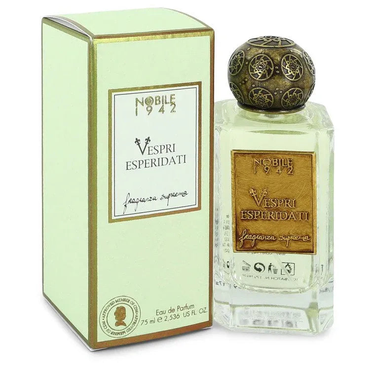 An image displaying Vespri Esperidati by Nobile 1942 Eau De Parfum Spray 2.5 oz for Women by Nobile 1942