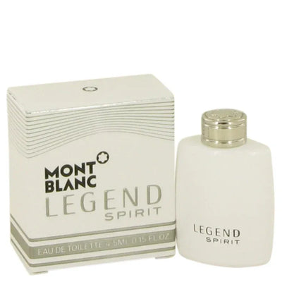 An image displaying Montblanc Legend Spirit by Mont Blanc Mini EDT .15 oz for Men by Mont Blanc