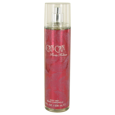 An image displaying Can Can by Paris Hilton Body Mist 8 oz for Women by Paris Hilton