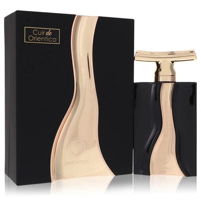 An image displaying Cuir De Orientica by Al Haramain Eau De Parfum Spray 3 oz for Women by Al Haramain