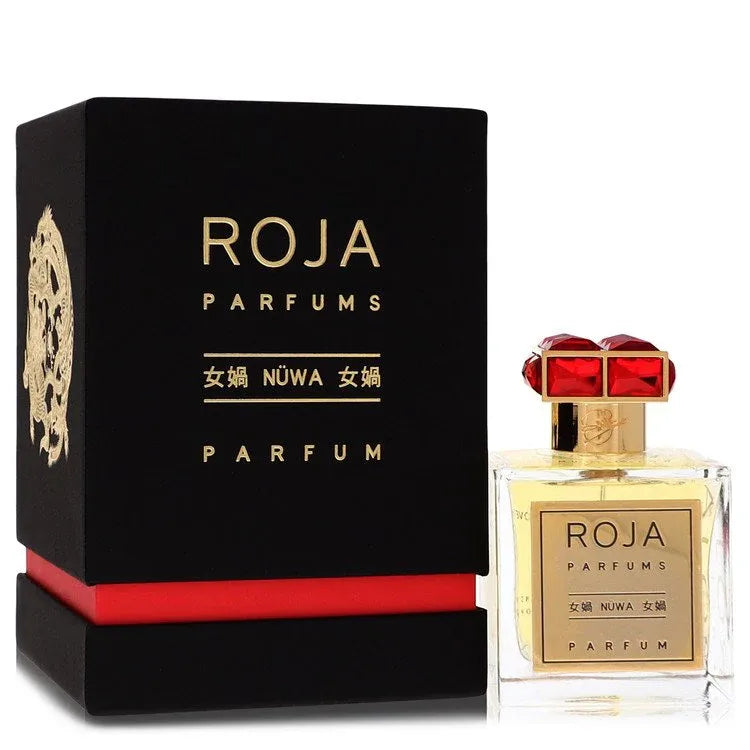 An image displaying Roja NuWa by Roja Parfums Extrait De Parfum Spray 3.4 oz for Women by Roja Parfums