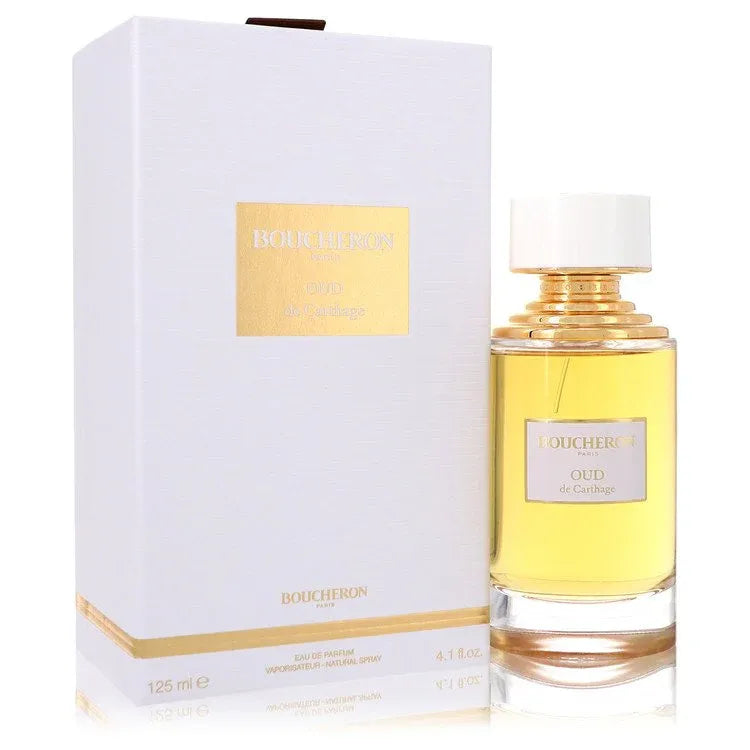 An image displaying Oud De Carthage by Boucheron Eau De Parfum Spray 4.1 oz for Women by Boucheron