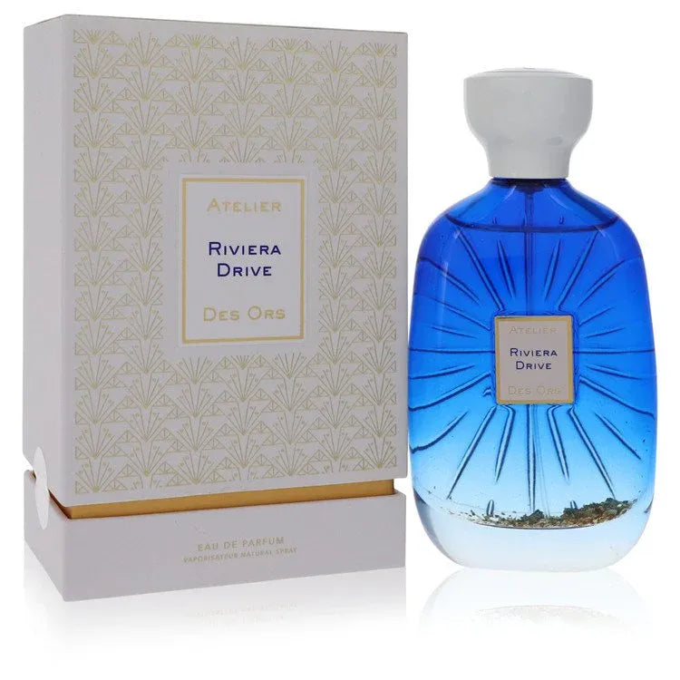 An image displaying Atelier Des Ors Riviera Drive by Atelier Des Ors Eau De Parfum Spray 3.3 oz for Women by Atelier Des Ors
