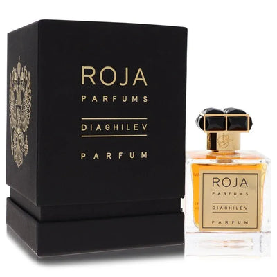 An image displaying Roja Diaghilev by Roja Parfums Extrait De Parfum Spray 3.4 oz for Women by Roja Parfums