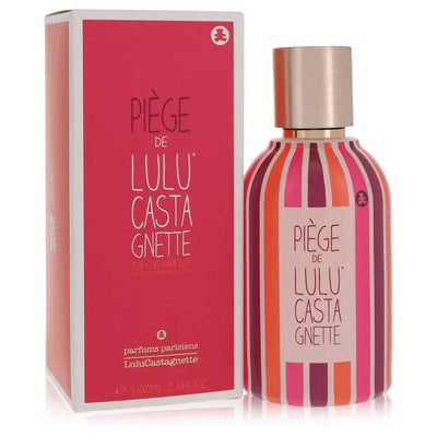 An image displaying Piege De Lulu Castagnette by Lulu Castagnette Eau De Parfum Spray 3.4 oz for Women by Lulu Castagnette