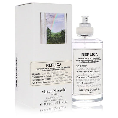 An image displaying Replica When The Rain Stops by Maison Margiela Eau De Toilette Spray 3.4 oz for Women by Maison Margiela