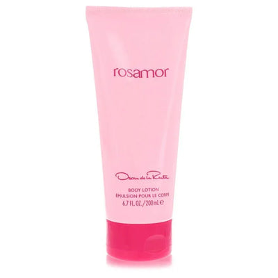 An image displaying Rosamor by Oscar De La Renta Body Lotion 6.8 oz for Women by Oscar De La Renta