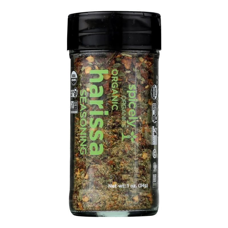 An image displaying Spicely Organics - Organic Harissa - Case Of 3 - 1 Ounce. by Spicely Organics