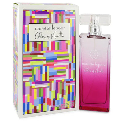 An image displaying Colors of Nanette by Nanette Lepore Eau De Parfum Spray 3.4 oz for Women by Nanette Lepore