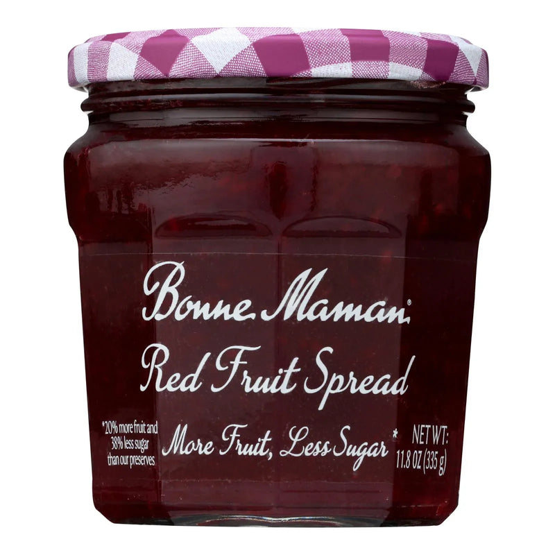 An image displaying Bonne Maman - Fruit Spread Red Fruit - Case Of 6-11.8 Ounce by Bonne Maman