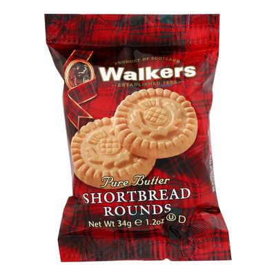 An image displaying Walkers Shortbread Cookies - Case Of 22 - 1.2 Ounce by Walkers Shortbread