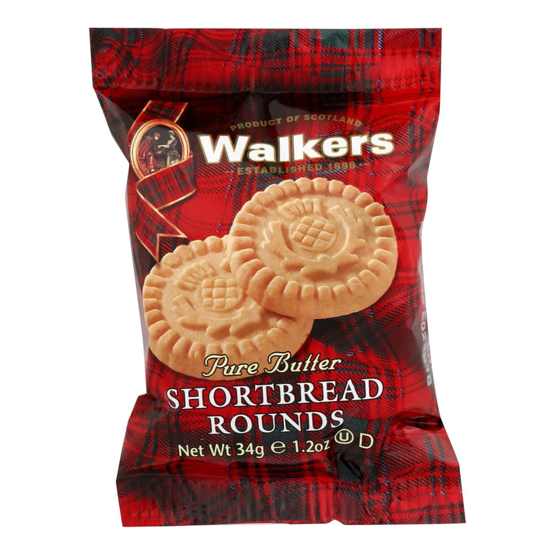 An image displaying Walkers Shortbread Cookies - Case Of 22 - 1.2 Ounce by Walkers Shortbread