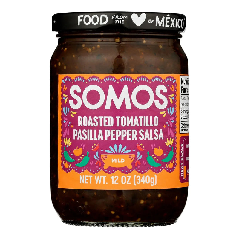 An image displaying Somos - Salsa Ranchera Pasilla Pp - Case Of 6-12 Ounce by Somos