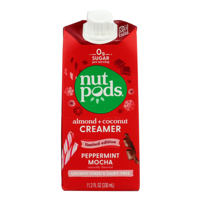 An image displaying Nutpods - Nd Creamer Peppmint Mocha - Case Of 12-11.2 Fz by Nutpods