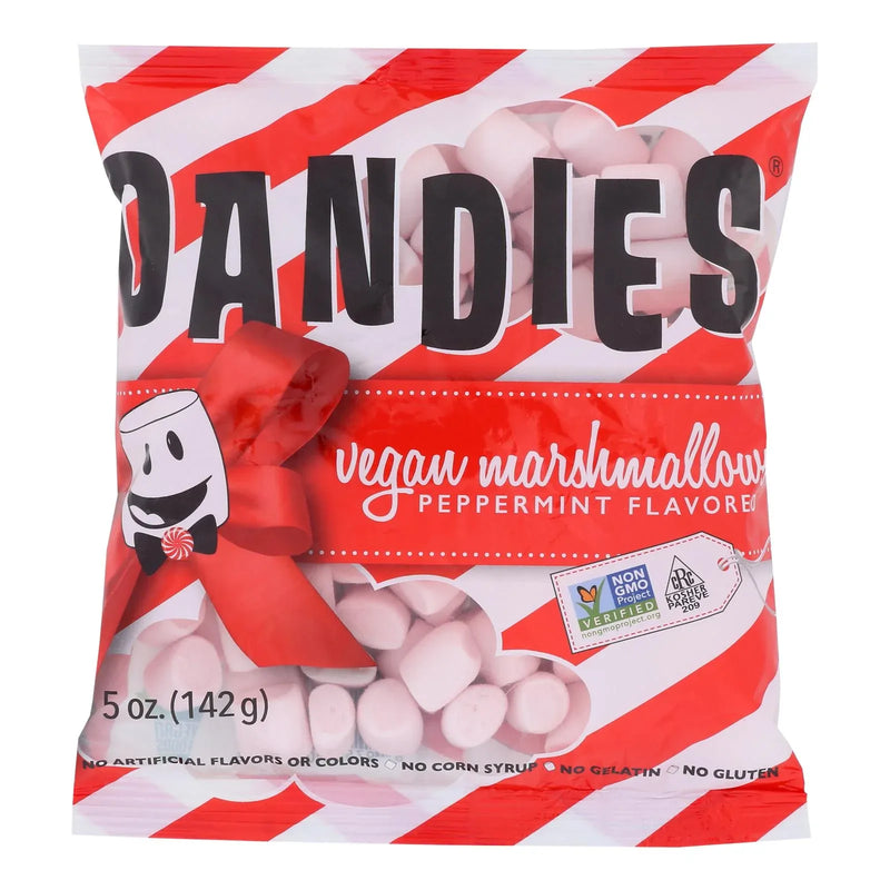 An image displaying Dandies - Marshmallows Pprmnt Vegan - Case Of 10-5 Ounce by Dandies