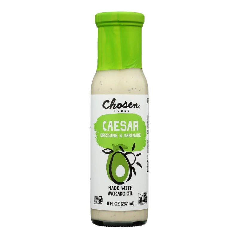 An image displaying Chosen Foods - Dressing/mrnd Caesar - Case Of 6-8 Ounce by Chosen Foods
