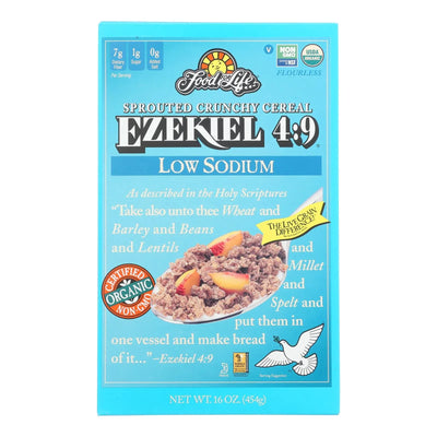 An image displaying Food For Life - Crl Ezekiel4:9 Lo Sdm - Case Of 6-16 Ounce by Food For Life