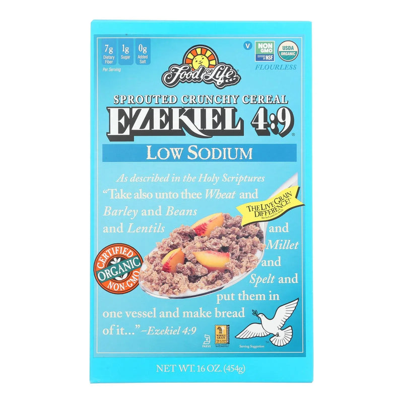 An image displaying Food For Life - Crl Ezekiel4:9 Lo Sdm - Case Of 6-16 Ounce by Food For Life