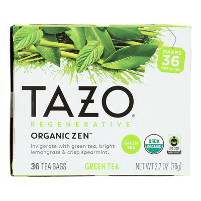 An image displaying Tazo Tea - Tea Zen - Case Of 4-36 Bag by Tazo Tea