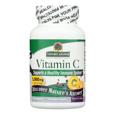 An image displaying Nature's Answer - Vitamin C 1000 Mg Vc - 1 Each-100 Ct by Nature's Answer